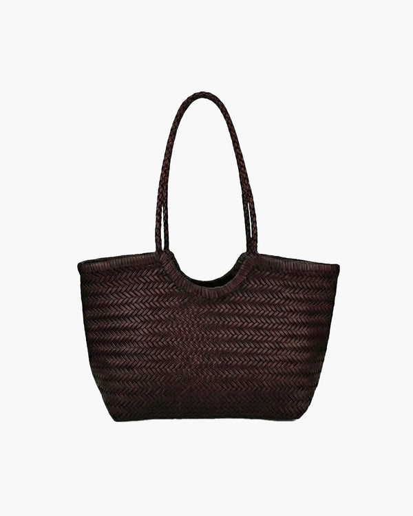 Borsa intrecciata in ecopelle Rica