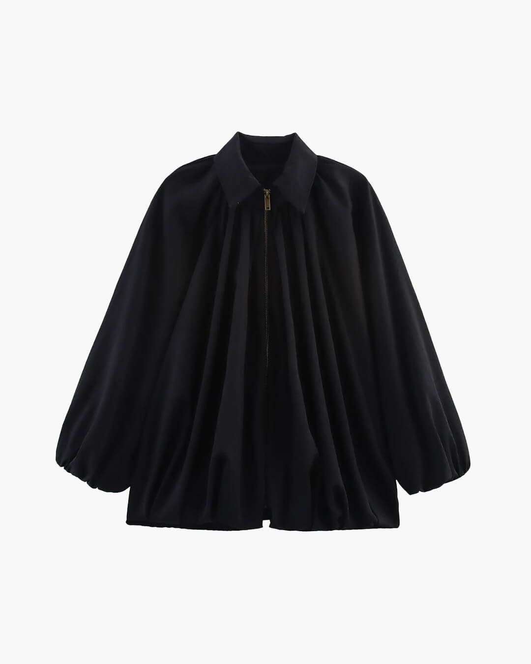 Giacca plissettata con zip Ritchel