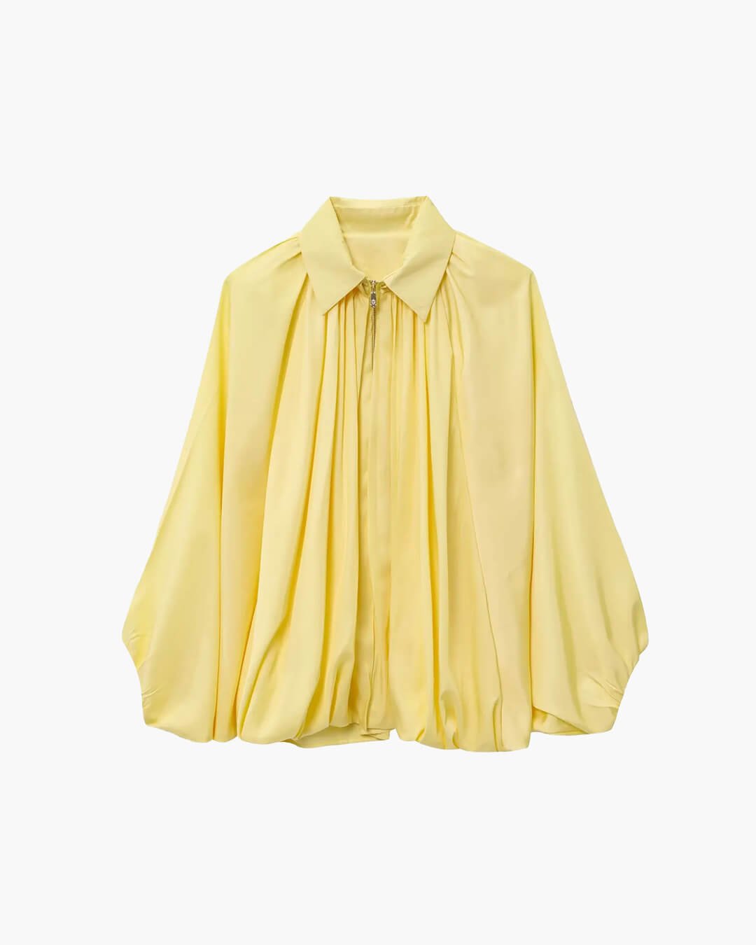 Giacca plissettata con zip Ritchel