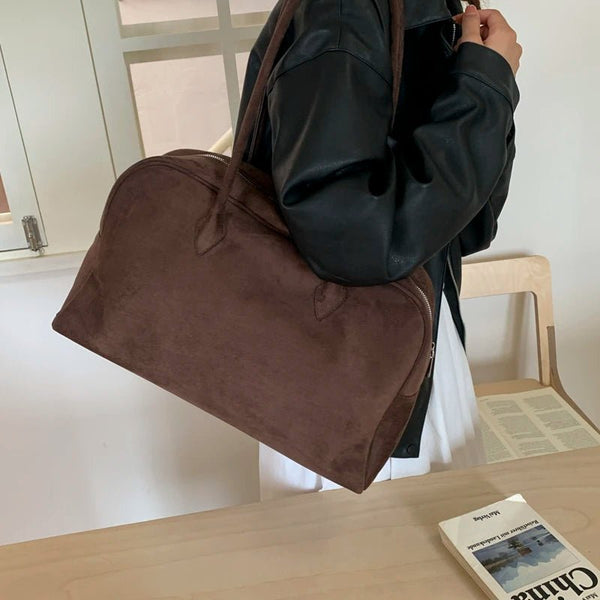Sandra Suede Tote Bag