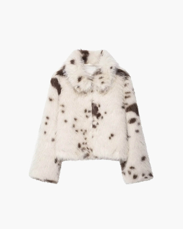 Cappotto in ecopelliccia Sarah