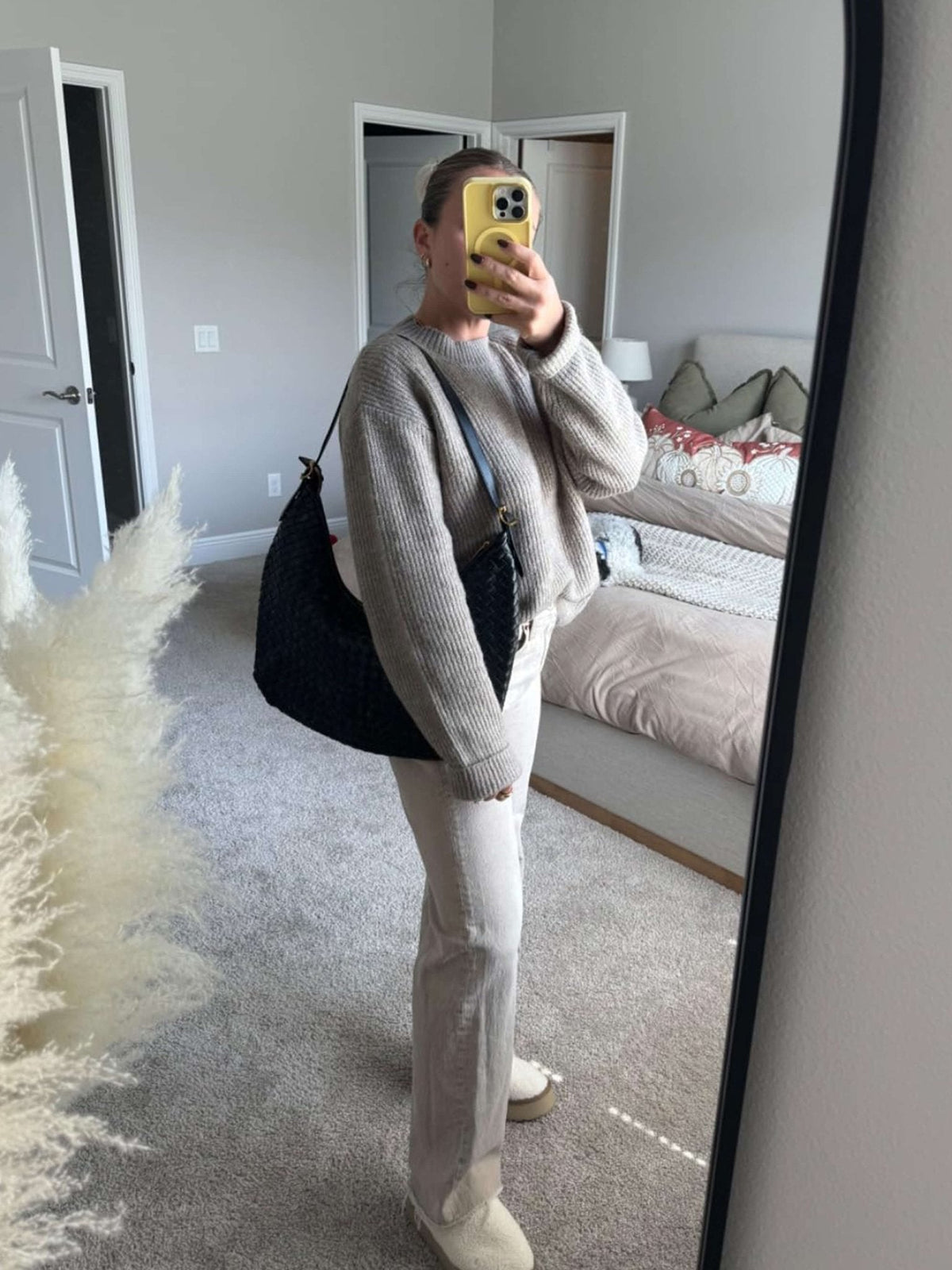 Borsa tote intrecciata Scarlett