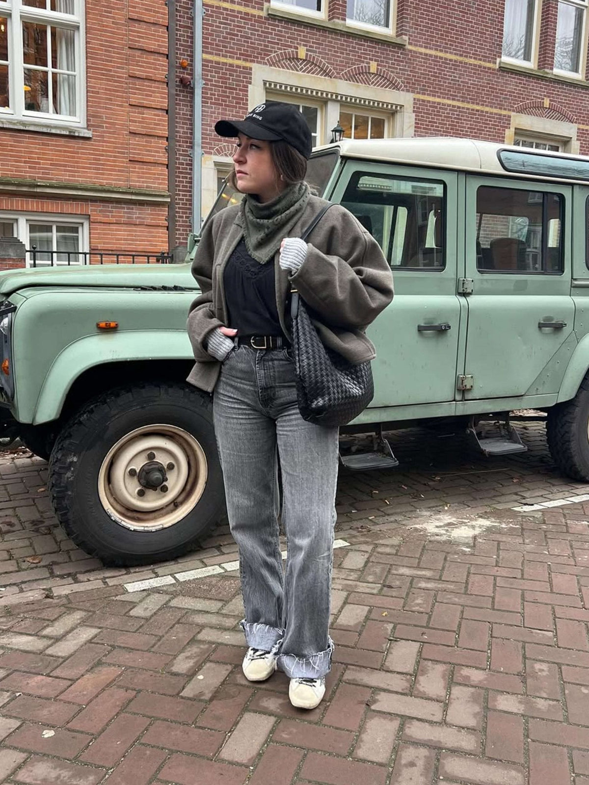Borsa tote intrecciata Scarlett