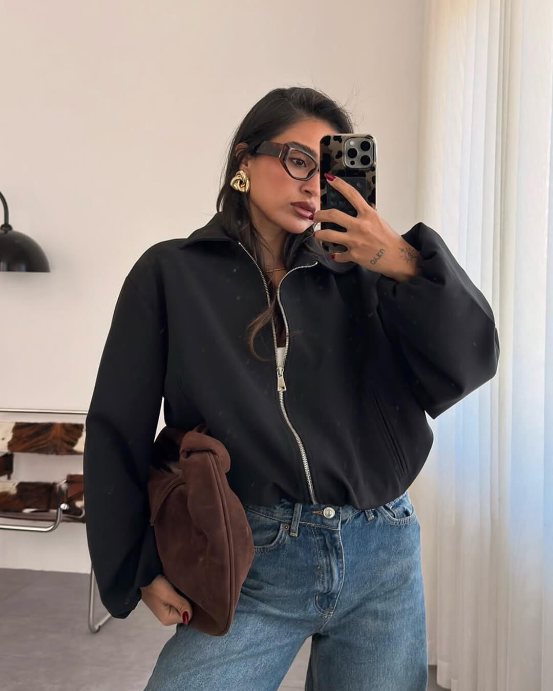 Giacca bomber imbottita Seraphina