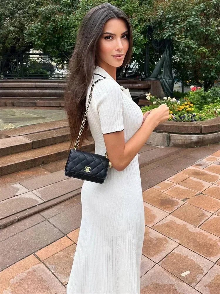 Abito in maglia tricot Serena