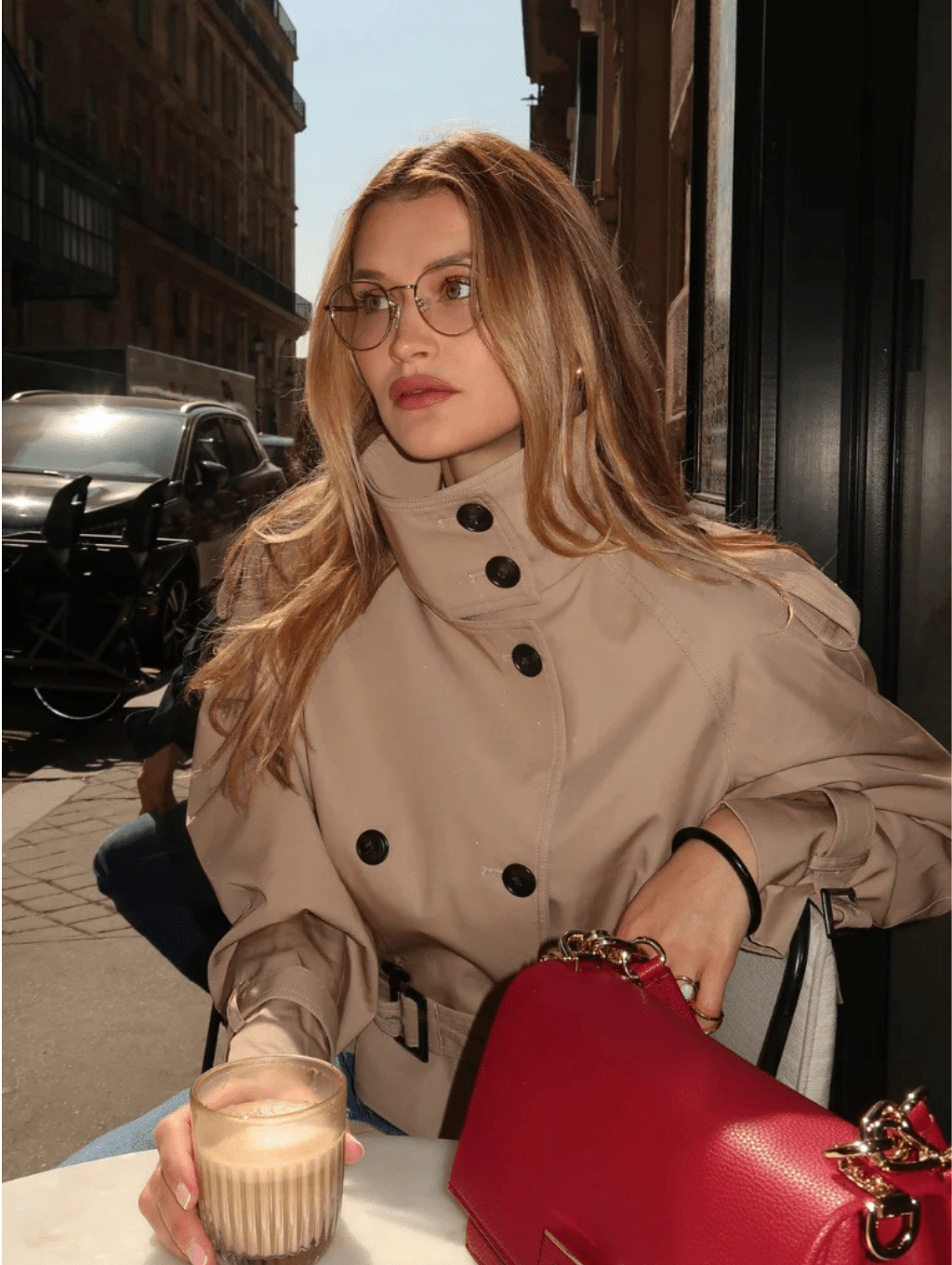 Trench corto Sofie