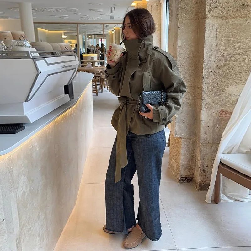 Trench Sophia con cintura