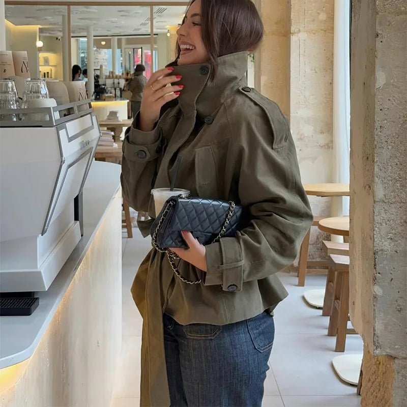 Trench Sophia con cintura