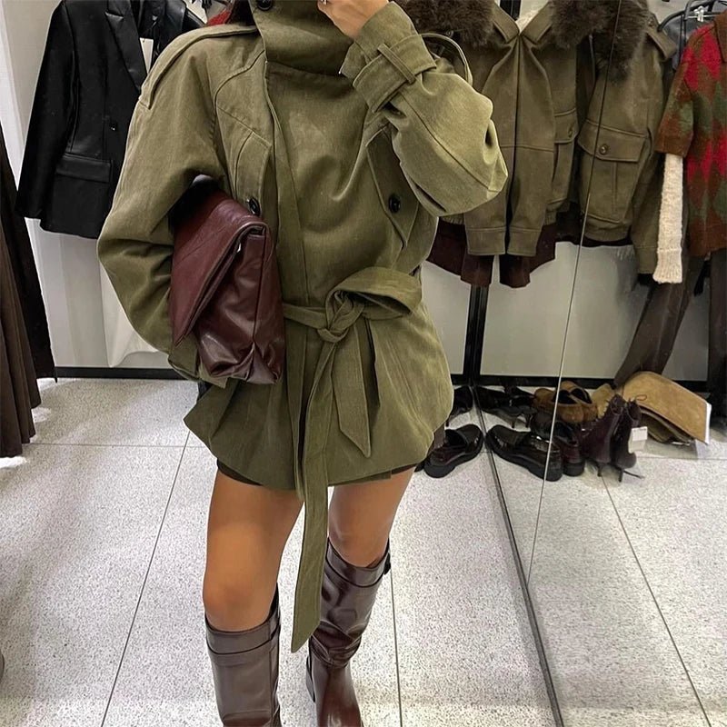 Trench Sophia con cintura