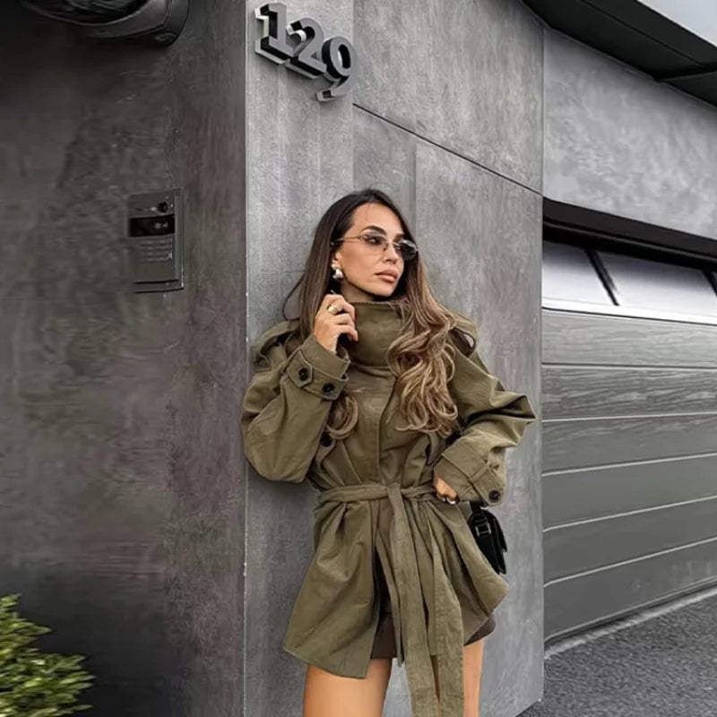 Trench Sophia con cintura