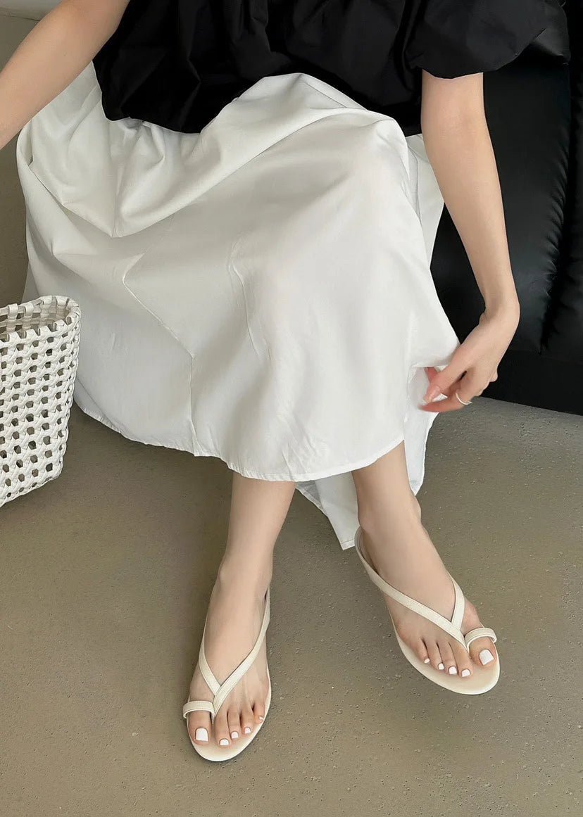 Ballerina bassa Sophia con punta a clip