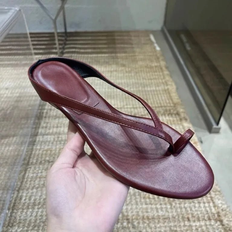 Ballerina bassa Sophia con punta a clip
