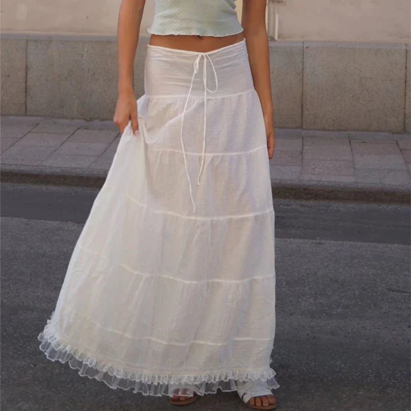 Completo in pizzo a due pezzi con spalle scoperte Sophia