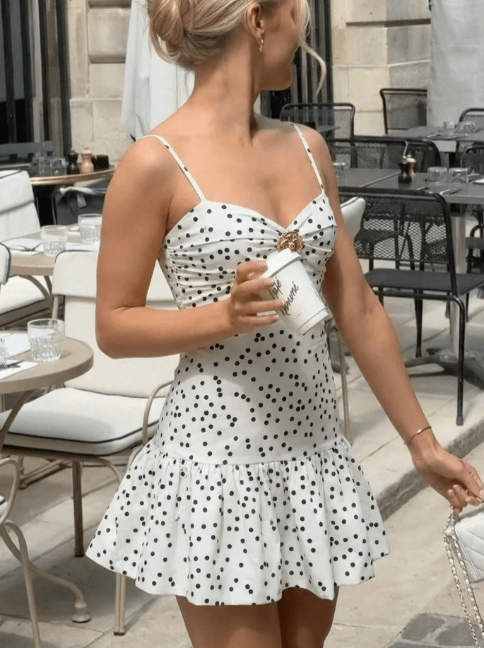 Miniabito a pois Sophia