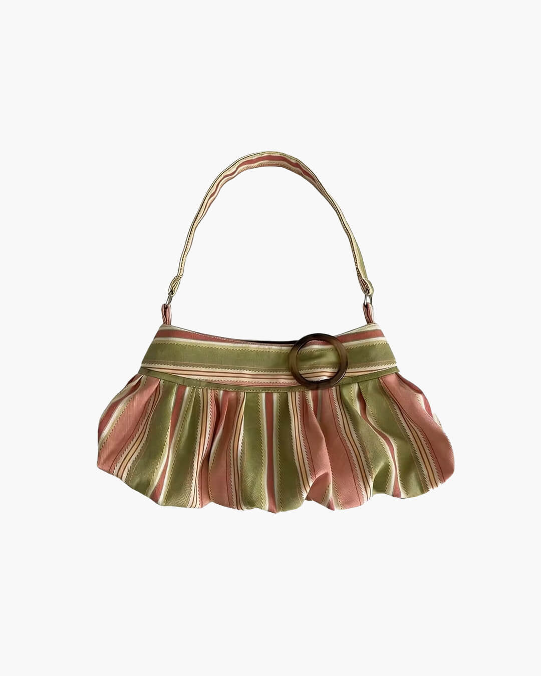 Borsa a spalla a righe Sophia
