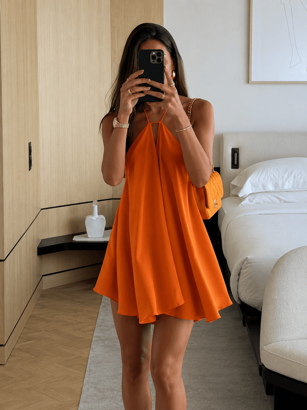 Sophie Halter Mini Dress