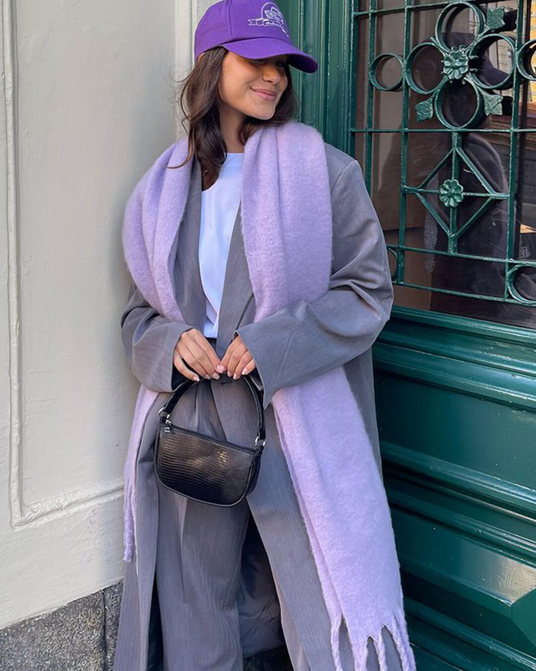 Tanya Sciarpa invernale con frange