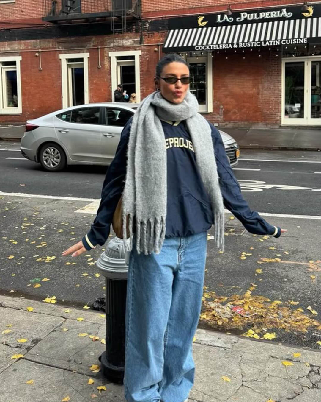 Tanya Sciarpa invernale con frange