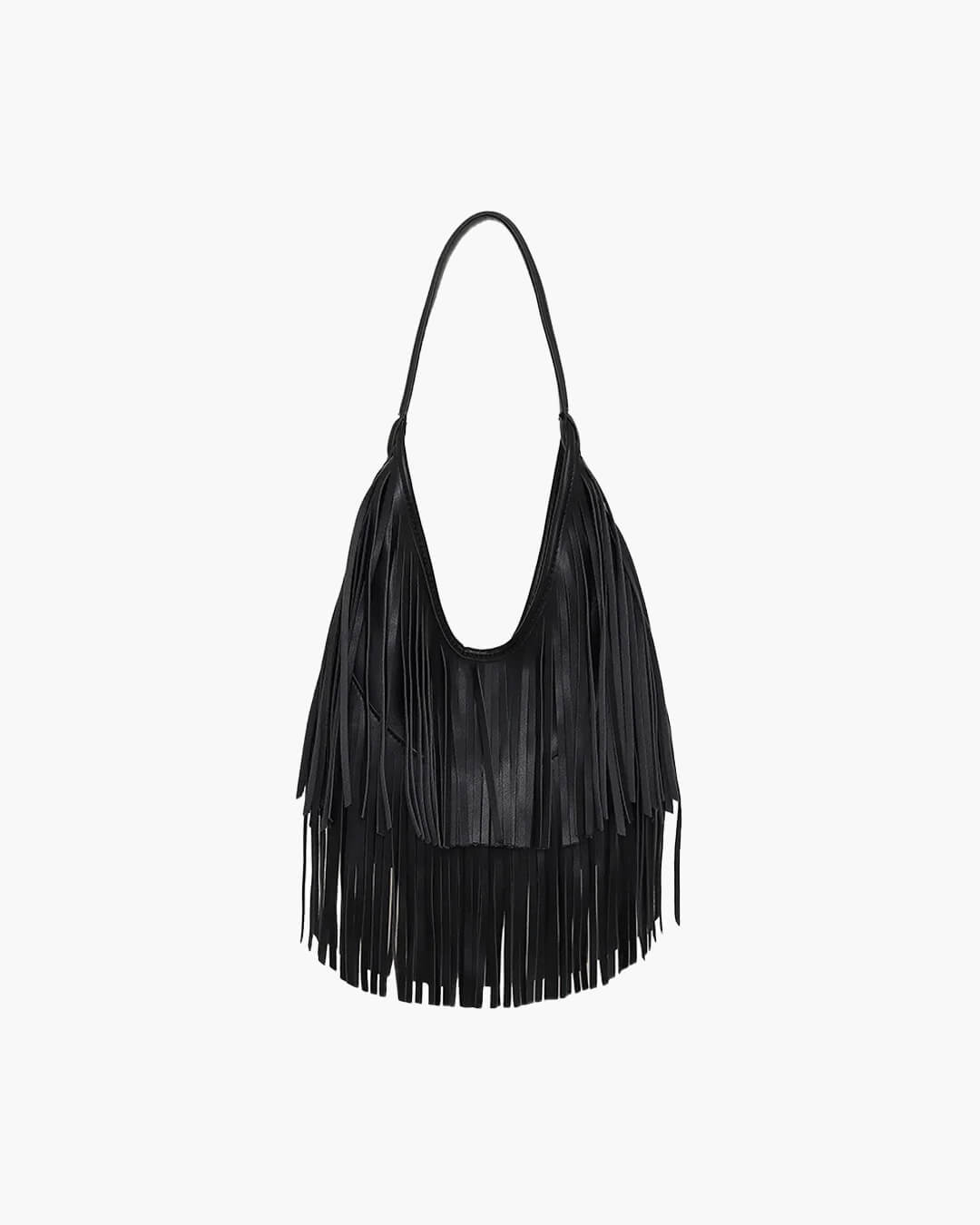 Borsa hobo con frange Tatiana