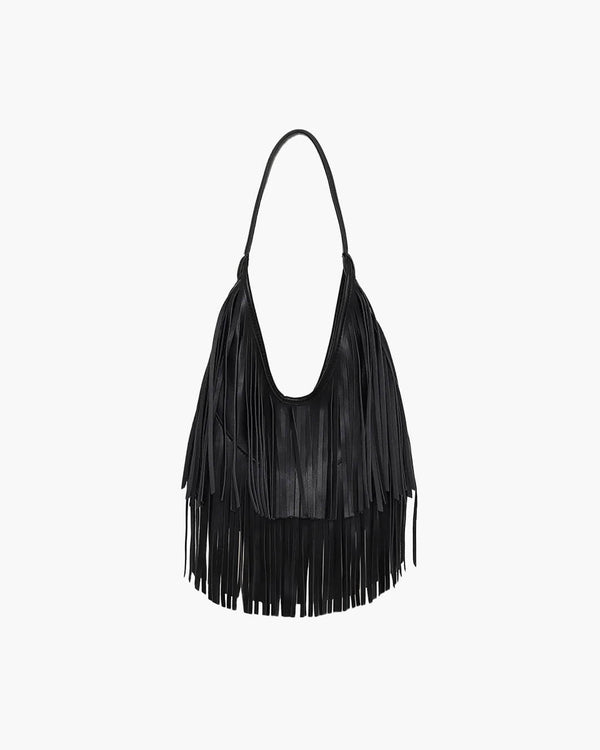 Borsa hobo con frange Tatiana