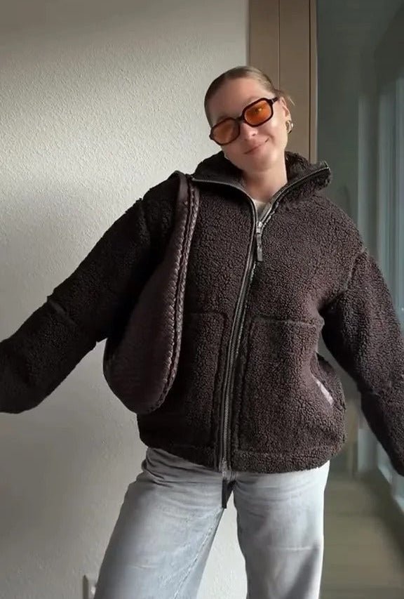 Tidy Zip Up Teddy Jacket