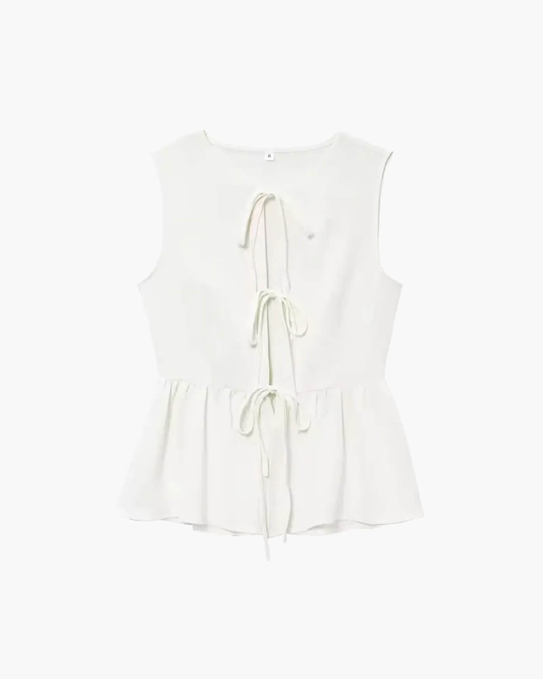 Vianne - Completo con gilet con lacci sul davanti e pantaloni