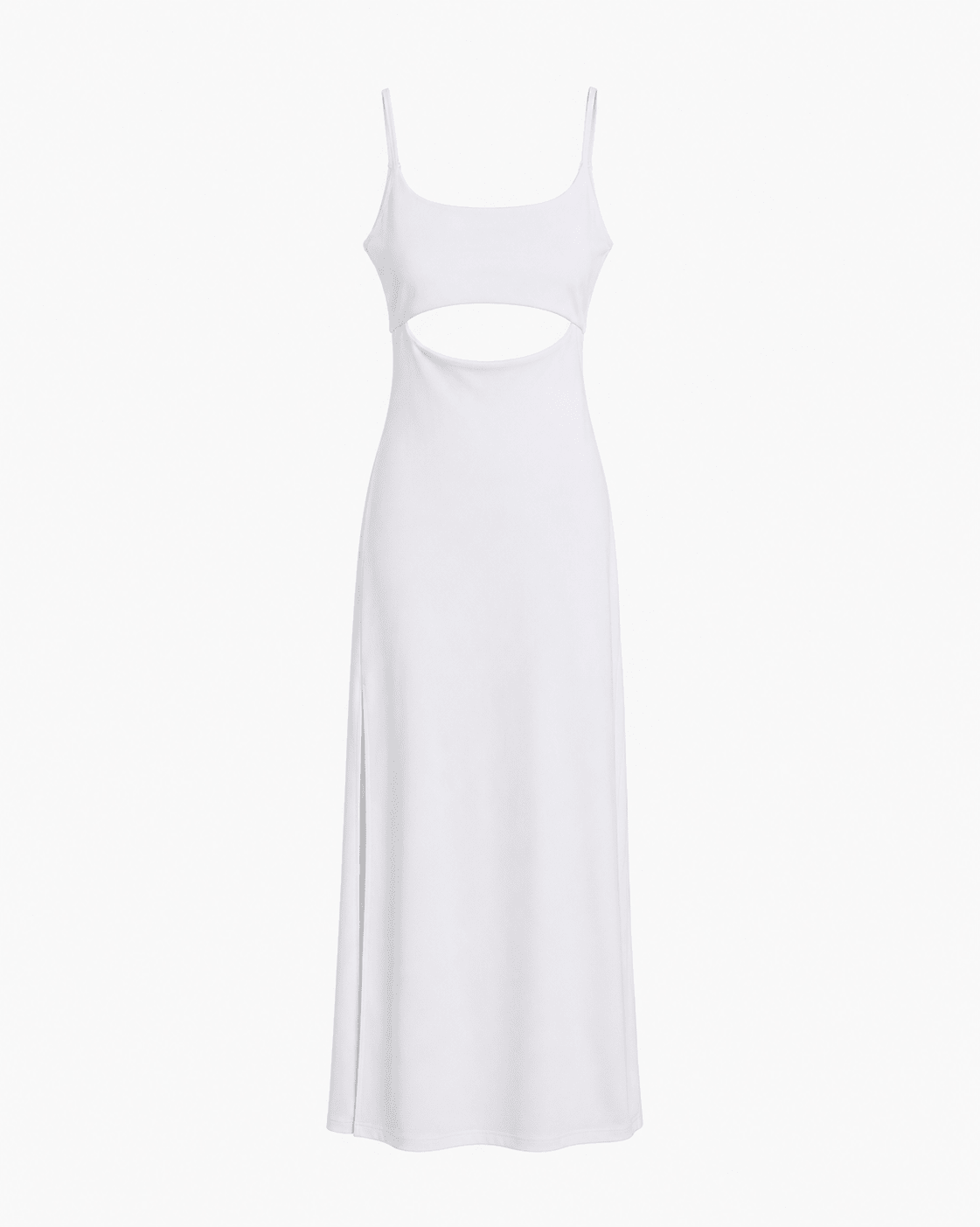 Abito sottoveste viola con schiena scoperta