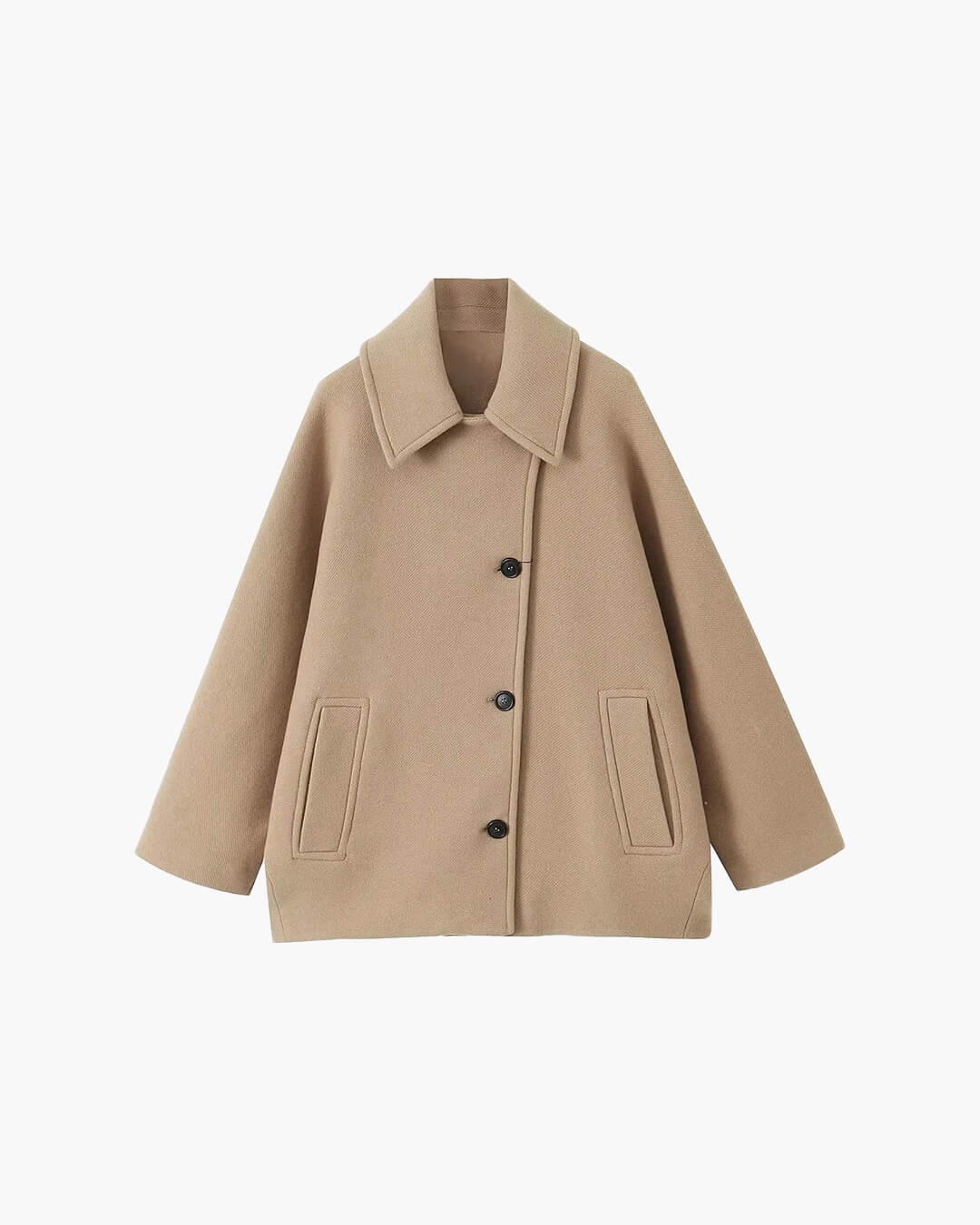Cappotto ampio con colletto Yalena