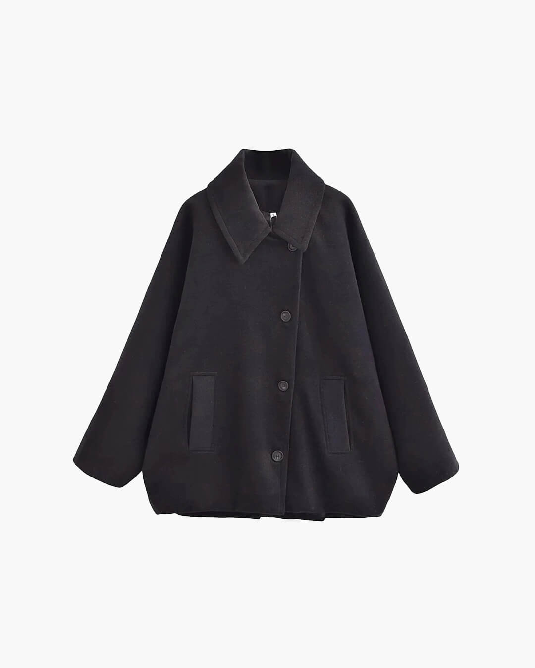 Cappotto ampio con colletto Yalena