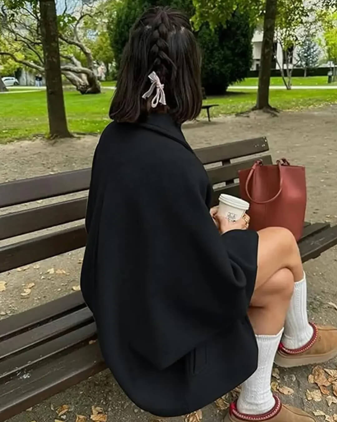Cappotto ampio con colletto Yalena