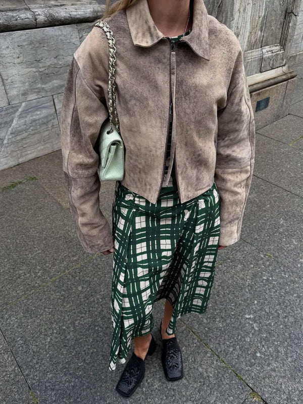 Bomber Ziva con effetto tie-dye