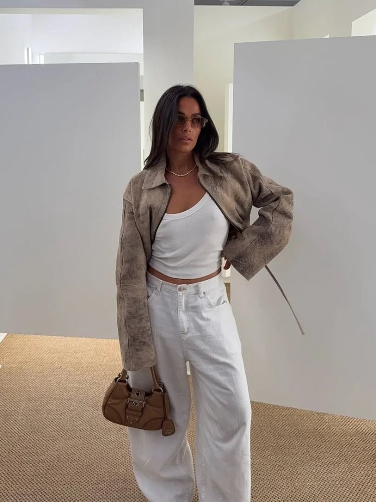 Bomber Ziva con effetto tie-dye