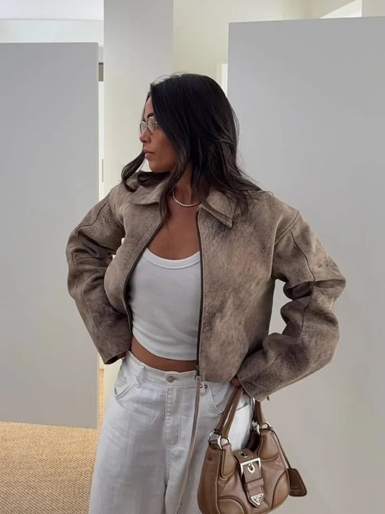 Bomber Ziva con effetto tie-dye