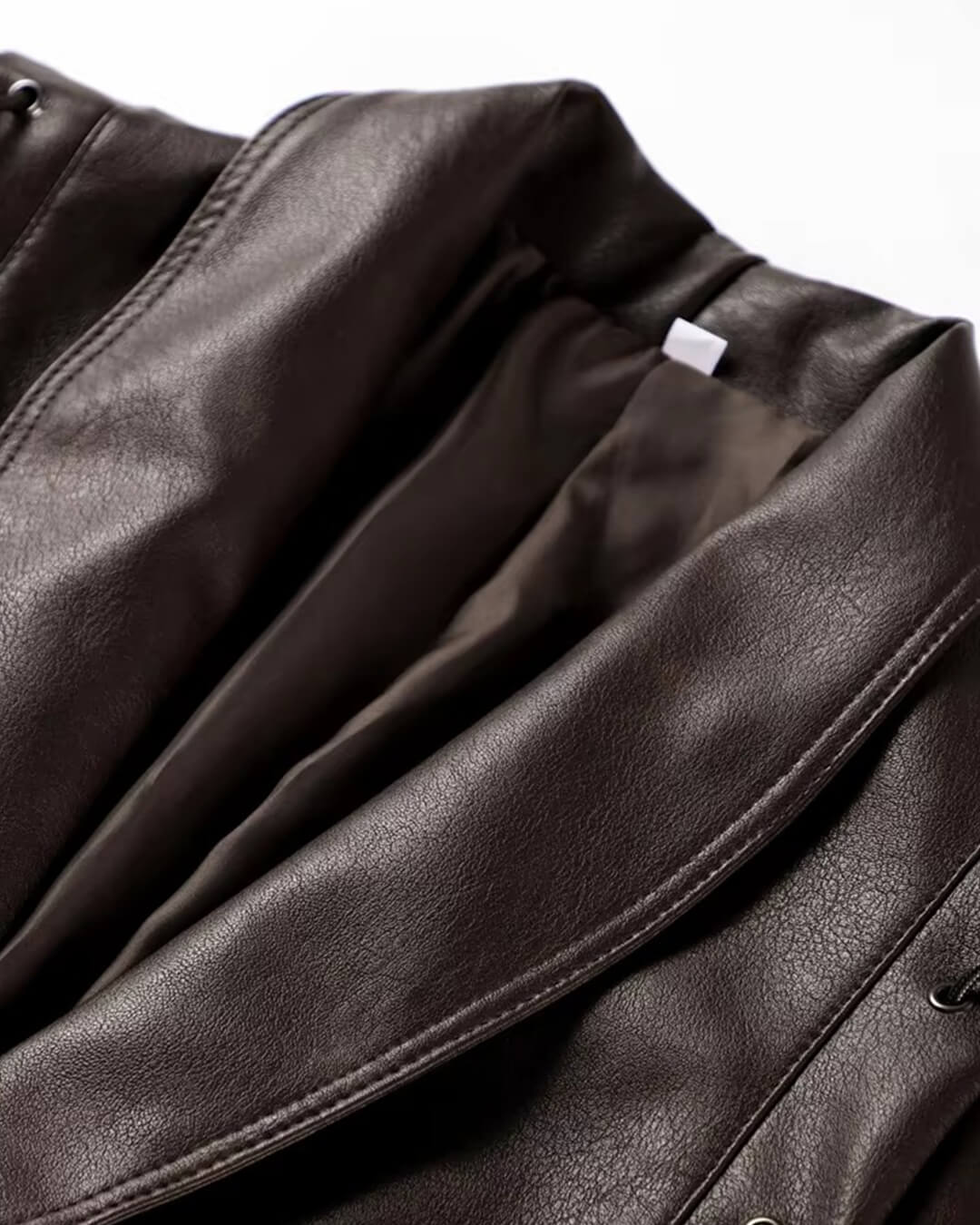 Giacca biker in pelle Zyra