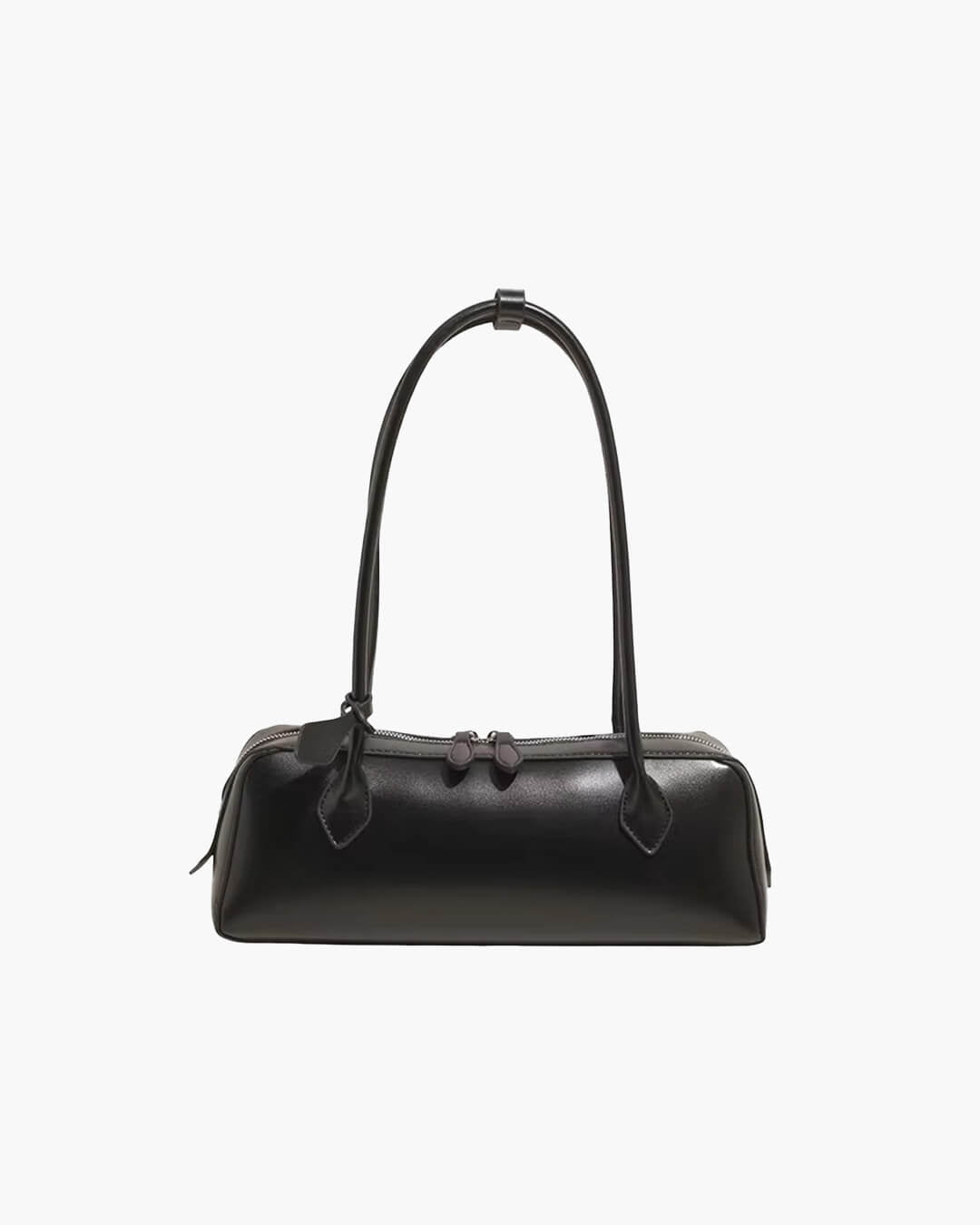 Nellie Vintage Baguette Bag in black – product shot